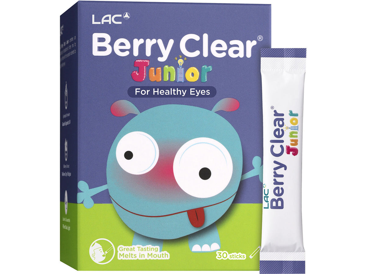 Berry Clear® Junior - การป้องกันดวงตาที่อุดมด้วยสารต้านอนุมูลอิสระ