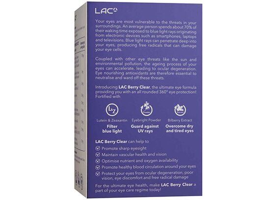 Berry Clear® - การป้องกันดวงตา 360 °