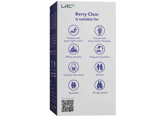 Berry Clear® - การป้องกันดวงตา 360 °