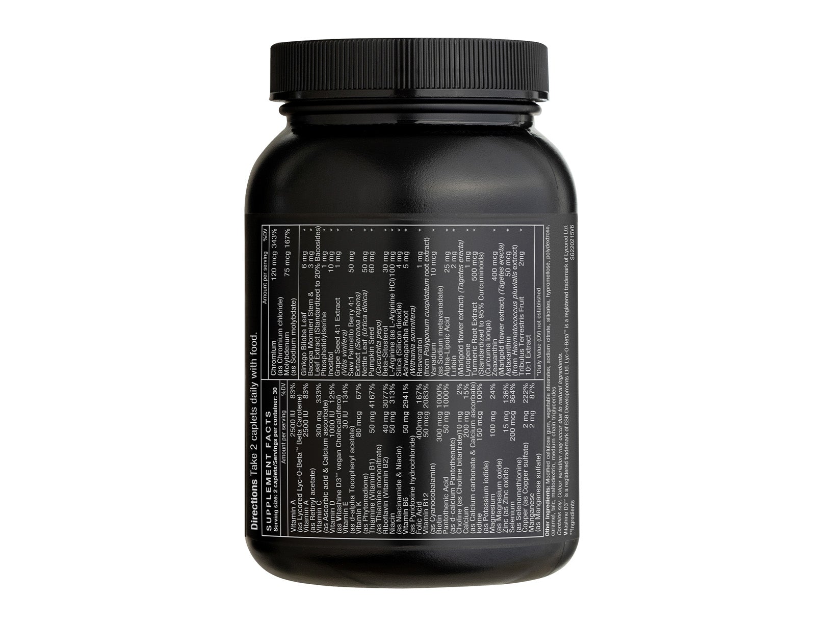 LAC Men's Mega Multi 50 Plus (60 caplets)