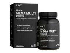 LAC Men's Mega Multi 50 Plus (60 caplets)