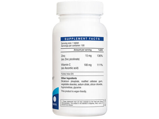 LAC Zinc 15mg 100 tabs