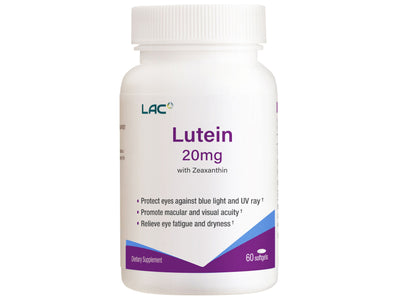 LAC Lutein 20mg with Zeaxanthin