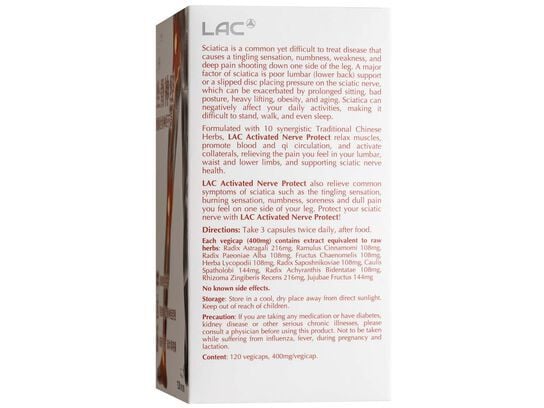 Nerve Protect ™ - สูตรบรรเทาอาการปวดตะโพก