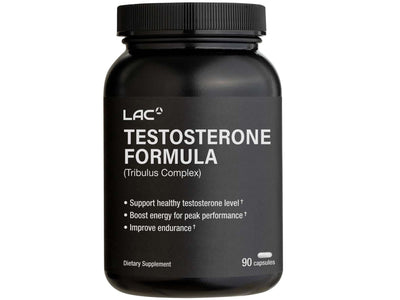 LAC Men's Testosterone Formula - Tribulus Complex (90 capsules)