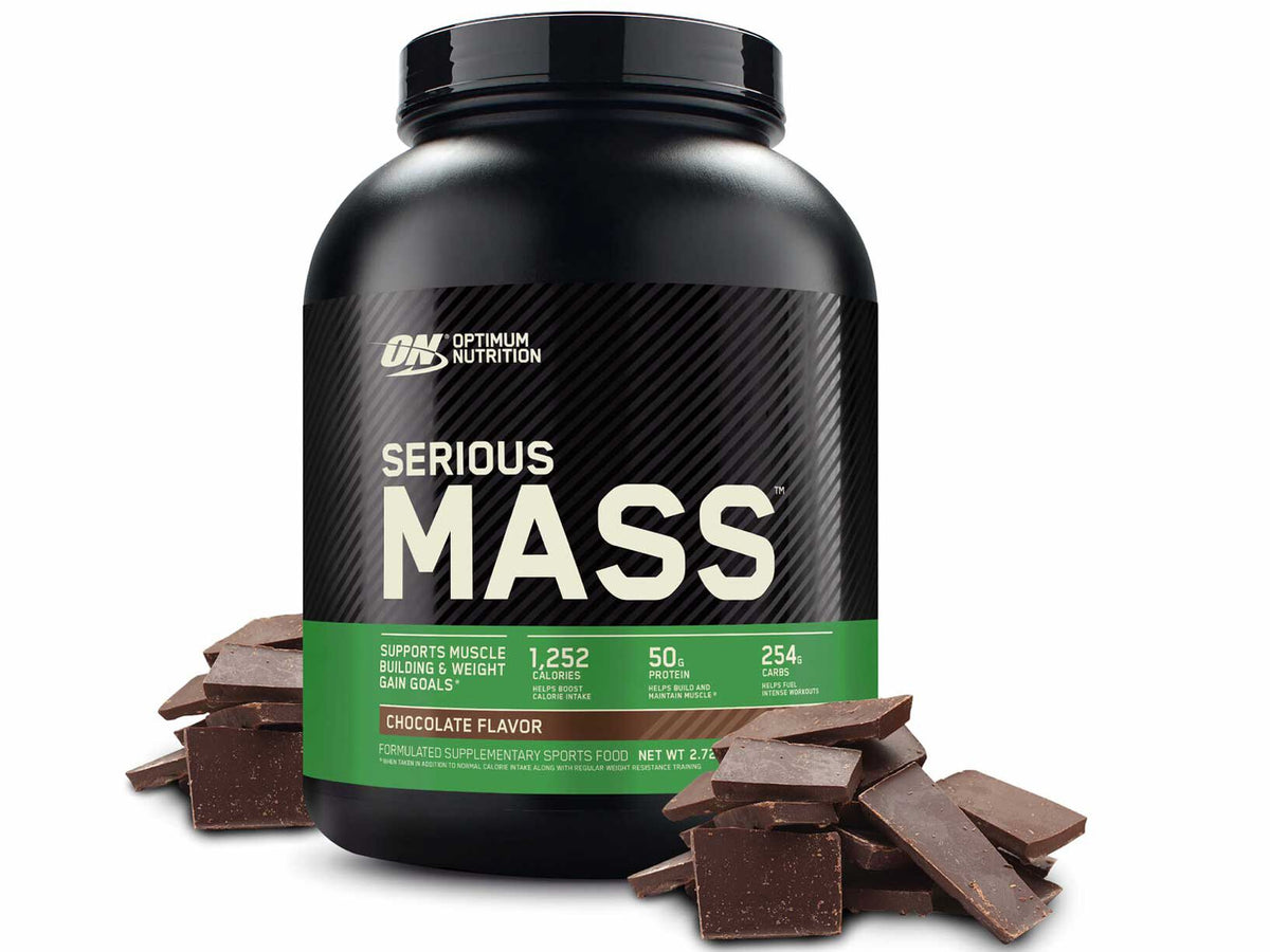 LAC Serious Mass – Chocolate | เวย์เกนเนอร์สายเพิ่มน้ำหนัก/เพิ่มพลังงาน | รสช็อกโกแลตเข้ม ชงง่าย