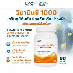 LAC TriAction C 1000 - Timed-Release 90 Caplets