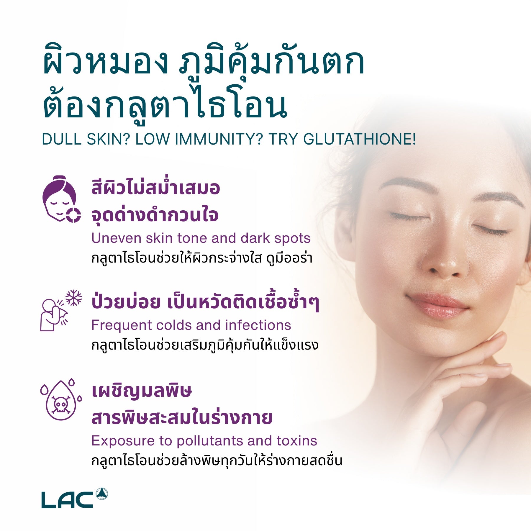 LAC L-Glutathione 500mg