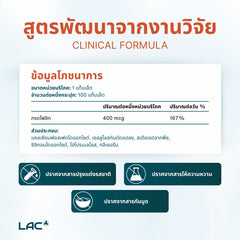 LAC Folic Acid 400mcg