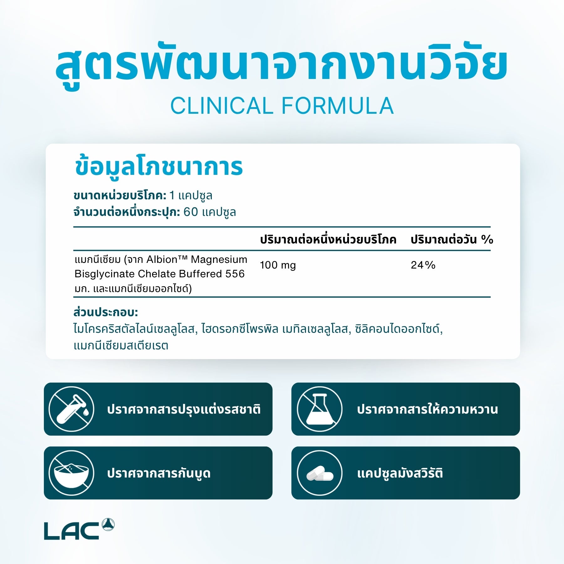Albion ™ Magnesium Bisglycinate 556mg