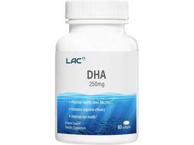 LAC Omegas & Fish Oil DHA 250mg (60 softgels)