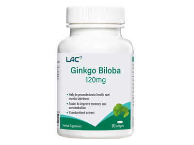 LAC Herbs Ginkgo Biloba 120mg