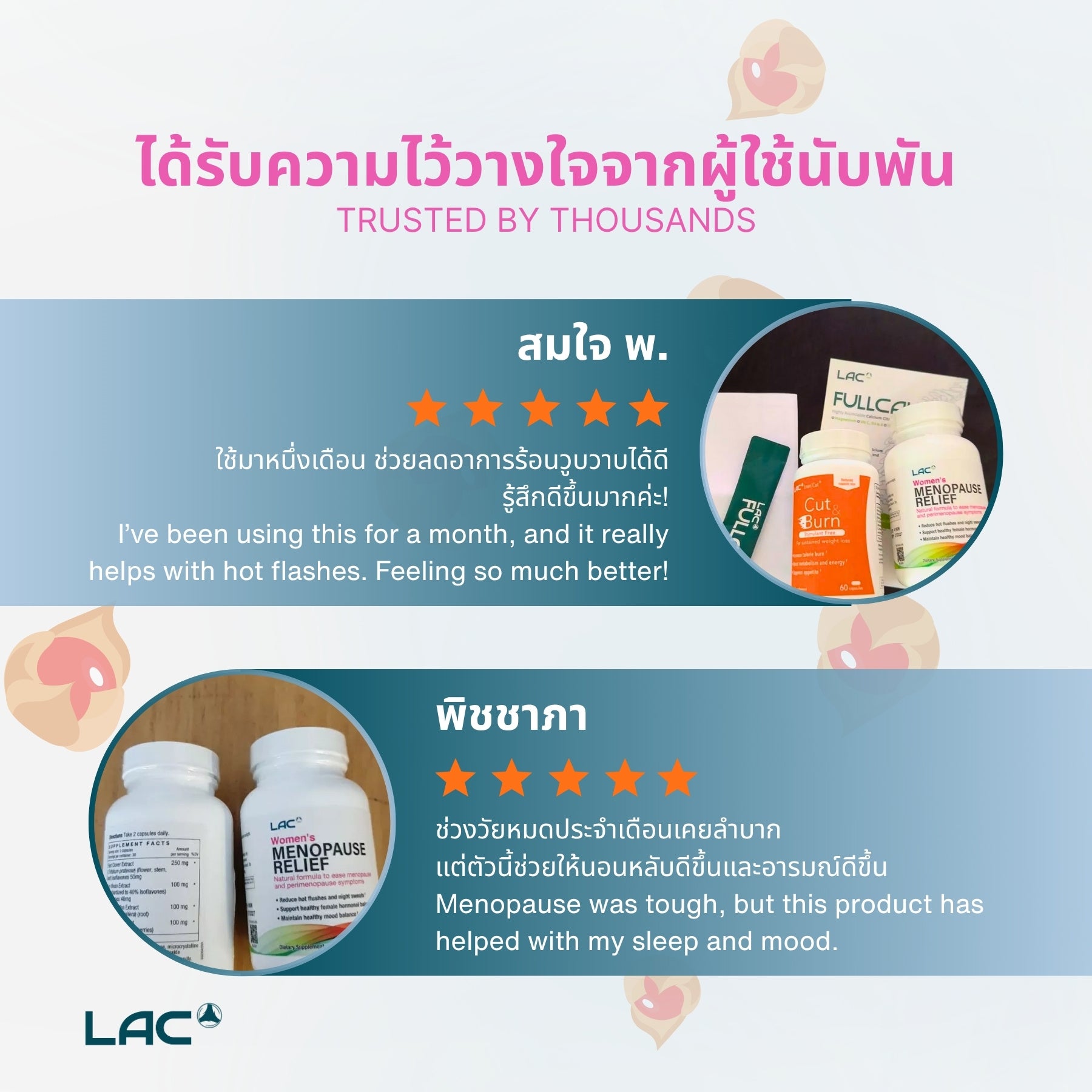 LAC Menopause Relief