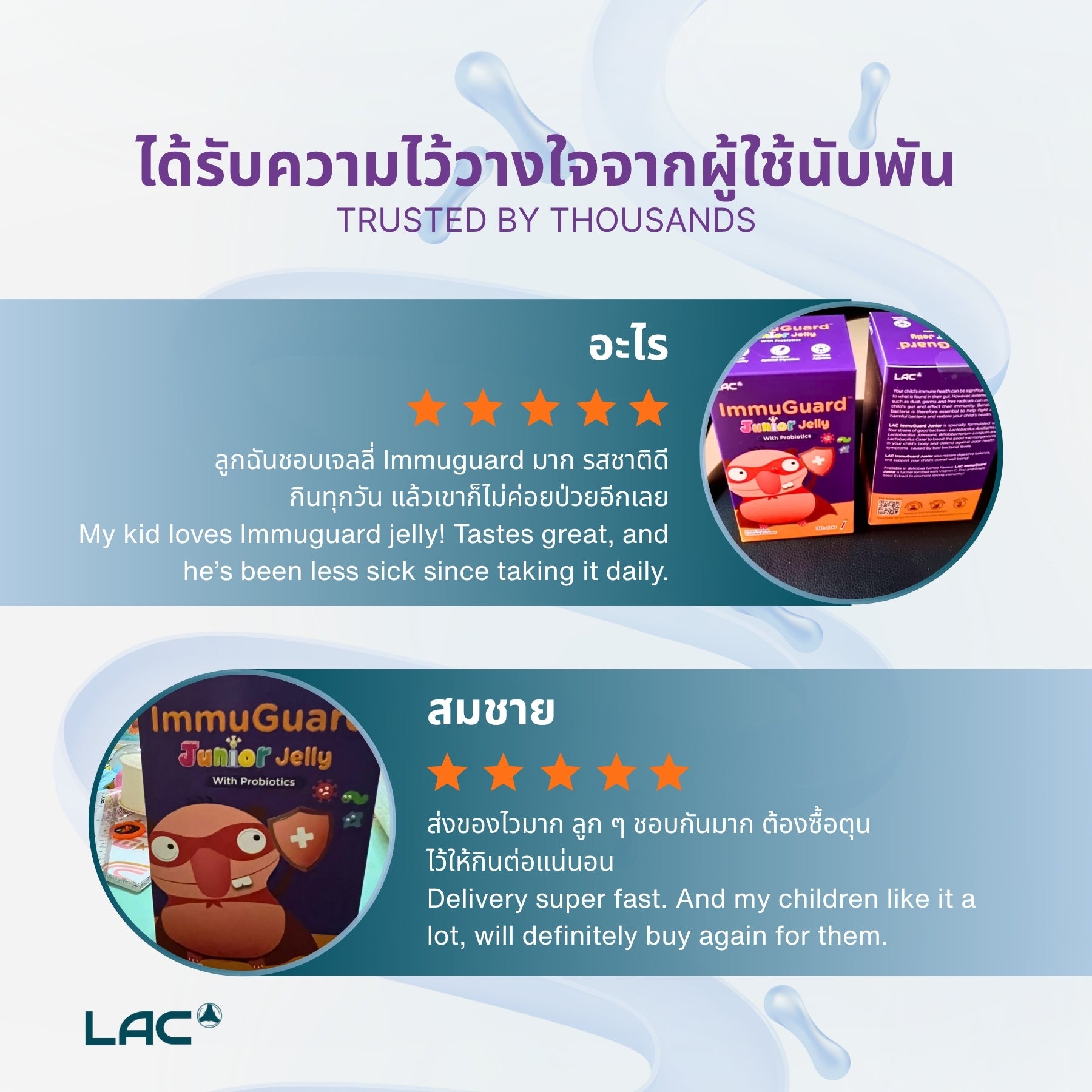 Immuguard ™ Junior - การสนับสนุนภูมิคุ้มกันและระบบย่อยอาหารที่สมบูรณ์