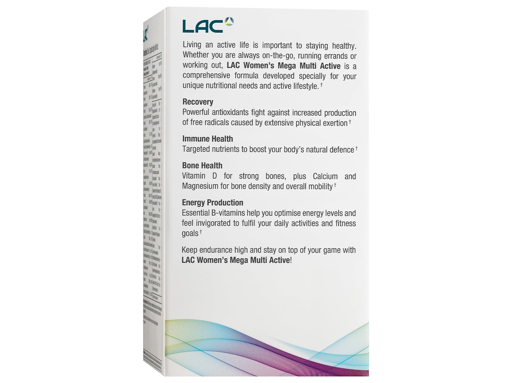 LAC Women's Mega Multi Active